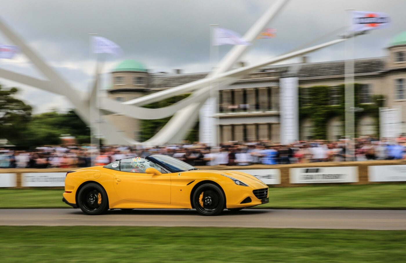 Goodwood Festival Of Speed Ferrari Firing On All Cylinders