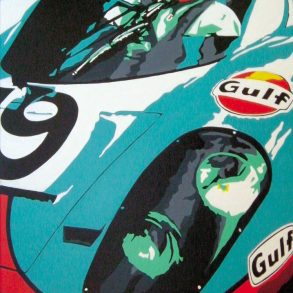 Gulf Porsche 917 Artwork