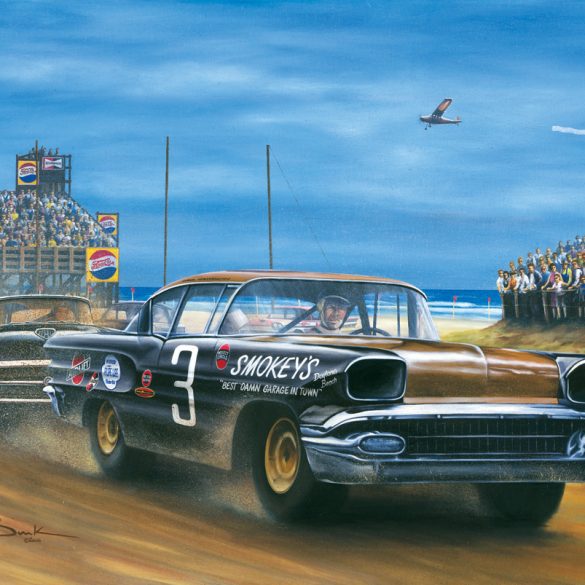 Daytona Beach Race Artwork