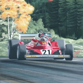 "Gilles Villeneuve’s First" Artwork