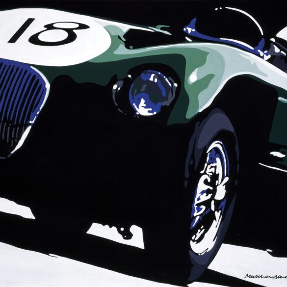 Jaguar C-Type Artwork