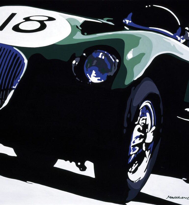 Jaguar C-Type Artwork