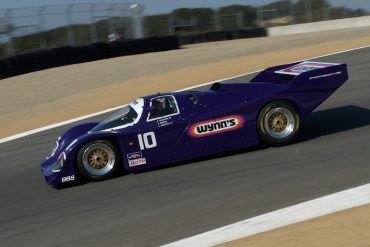 Mark Hotchkis 1986 Porsche 962 turns into the Corkscrew