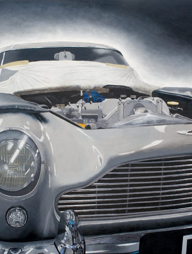 Aston Martin DB5 Artwork