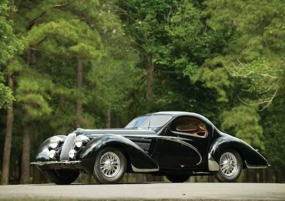 1938 Talbot-Lago T150 C Teardrop Coupe by Figoni and Falaschi