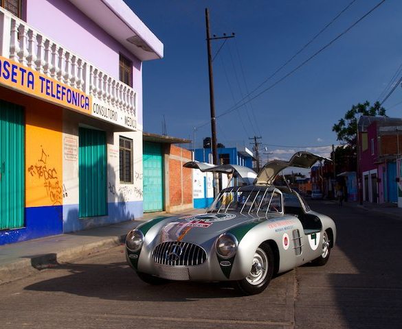 Another view of the Mercedes-Benz 300 SL W194, winner of the 1952 Carrera Panamericana.