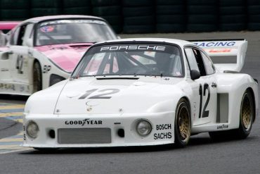 Bruce Canepa's Porsche 935 leads Ranson Webster's 935 K3