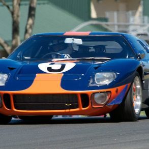 1966 Ford GT40 driven by Chris MacAllister