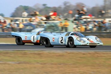 Pedro Rodriguez in the Porsche 917K