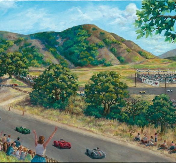 Southern California Race Track Artwork