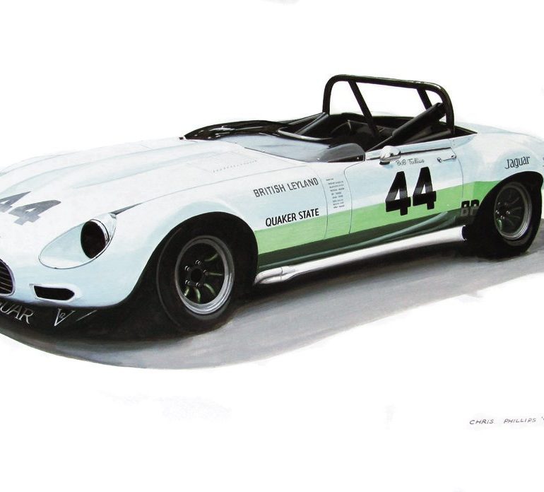 Jaguar E-Type Artwork