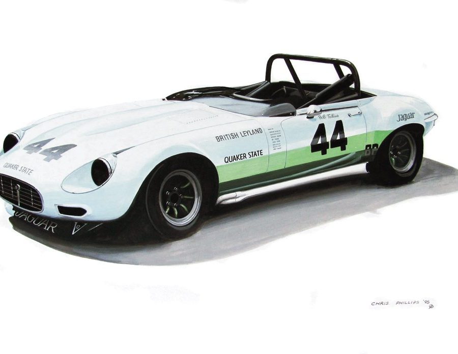 Jaguar E-Type Artwork