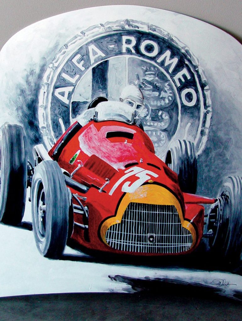 Alfa Romeo’s 158 Artwork