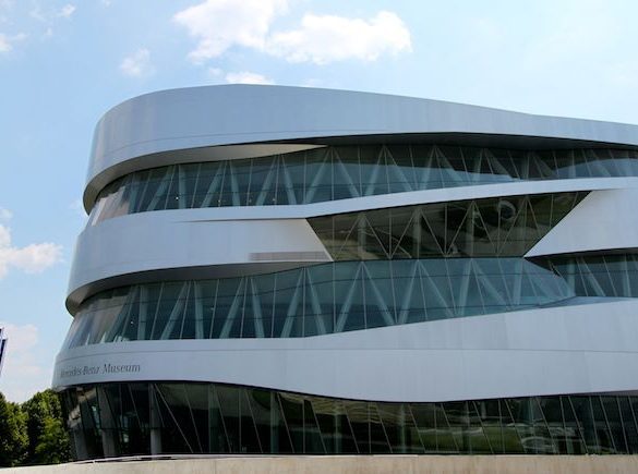 Mercedes-Benz Museum, Stuttgart, Germany