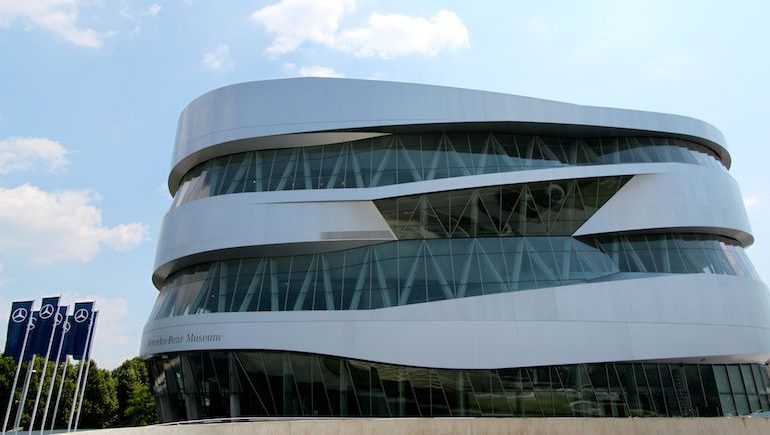 Mercedes-Benz Museum, Stuttgart, Germany