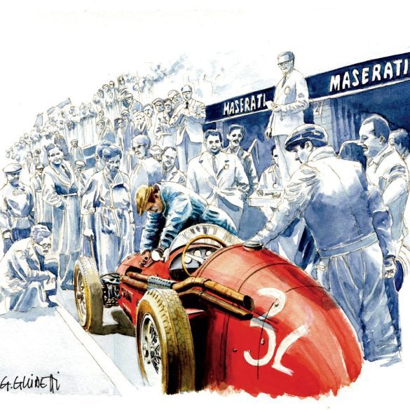 Maserati Mechanic Artwork