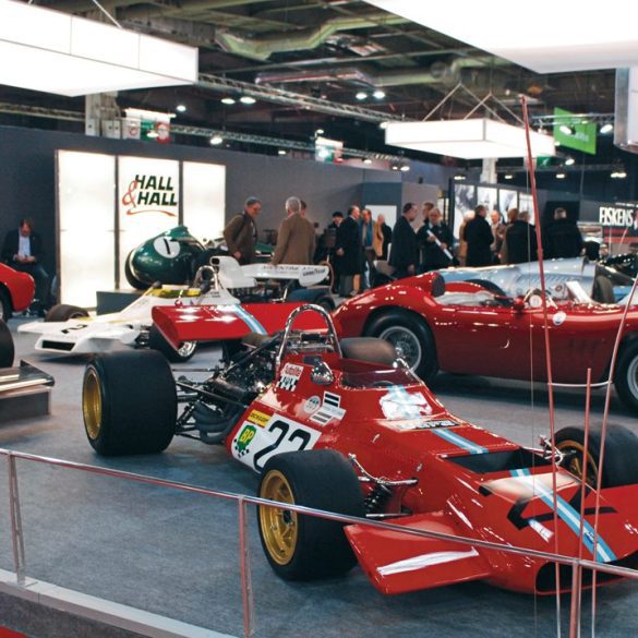 De Tomaso 505 Grand Prix car was featured on the Hall and Hall display. Photo: Peter Collins