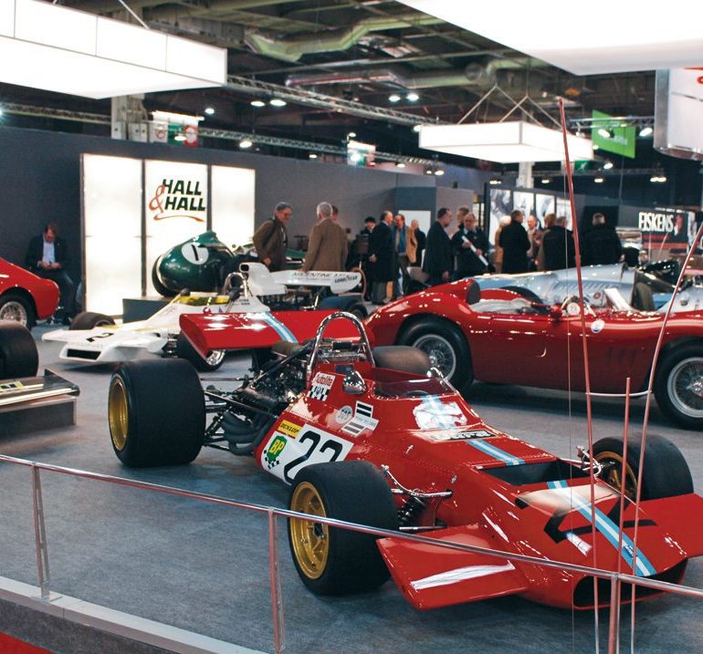 De Tomaso 505 Grand Prix car was featured on the Hall and Hall display. Photo: Peter Collins