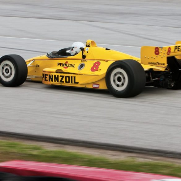 Mike Bernhardt brought out his ex-John Andretti Hall Racing Lola T9200. Photo: Chuck Andersen