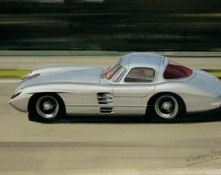 300 SLR Coupe Artwork