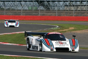 Nicolas Minassian’s Lancia LC2, 2nd in Grp C Race 2. Photo: Pete Austin