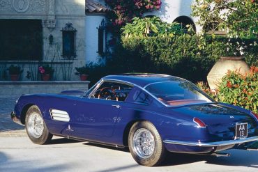 This Prince Bernhard Ferrari, a true one-of-a-kind masterpiece, came with Pinin Farina coachwork. The car arrived in the U.S. in 1969, and has been here with various collectors ever since. For many years it was part of TV producer Greg Garrison's impressive Ferrari collection. Photo: Alan Boe