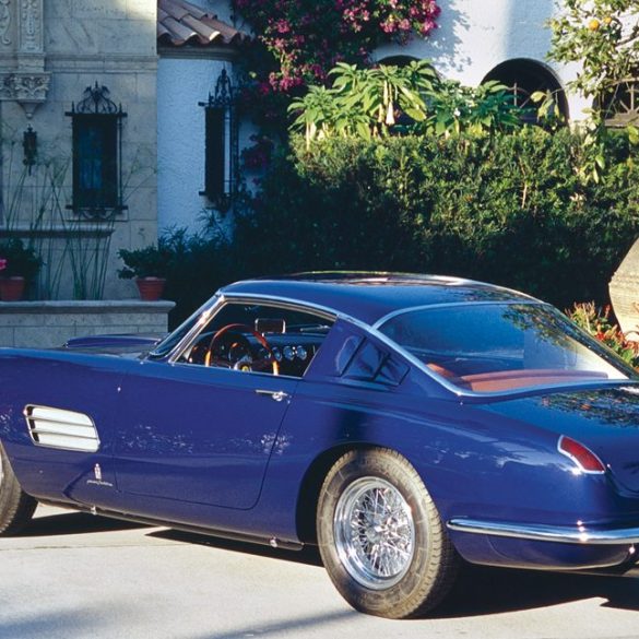 This Prince Bernhard Ferrari, a true one-of-a-kind masterpiece, came with Pinin Farina coachwork. The car arrived in the U.S. in 1969, and has been here with various collectors ever since. For many years it was part of TV producer Greg Garrison's impressive Ferrari collection. Photo: Alan Boe