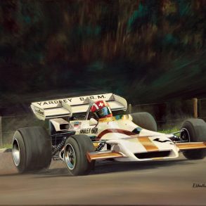 Jo Siffert and his BRM Artwork