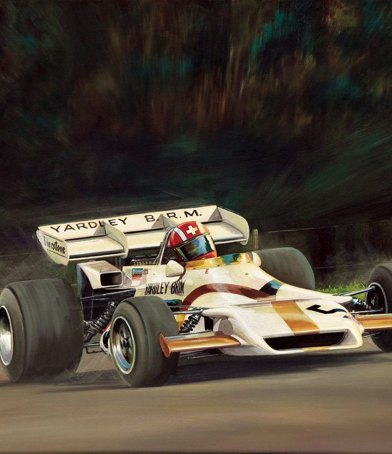 Jo Siffert and his BRM Artwork