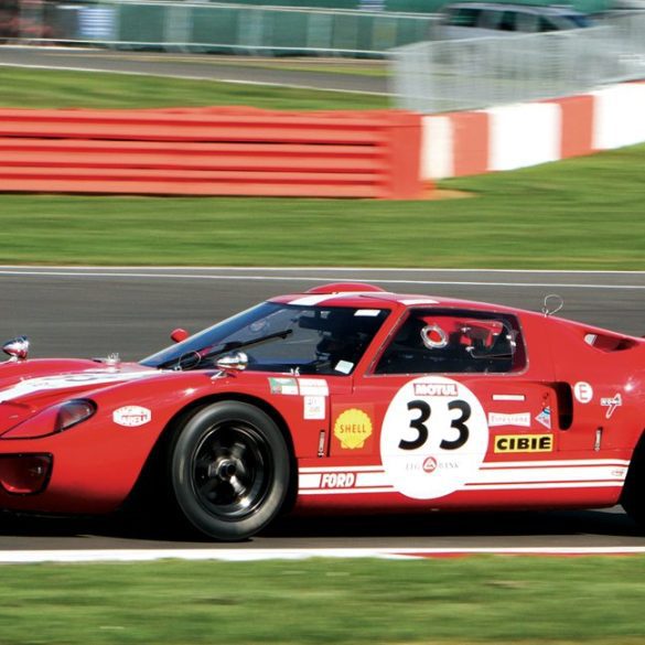 This classic Ford GT40 was raced by Richard Mille. Photo: Pete Austin Pete austin