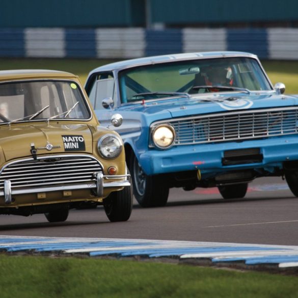 Mini and Falcon play David & Goliath! Photo: Keith Booker