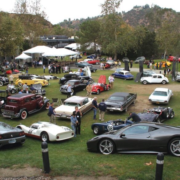 The view from on high of the event.Photo: David Gooley