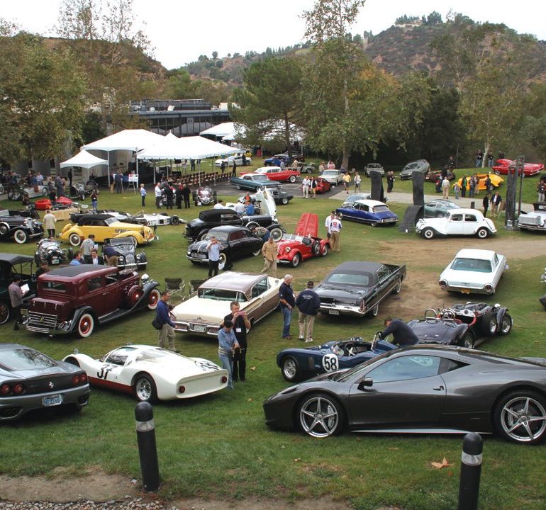 The view from on high of the event.Photo: David Gooley