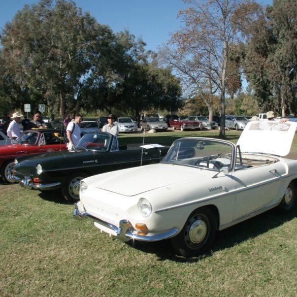 Rare American sighting of a flock of Renault Caravelles.Photo: David Gooley