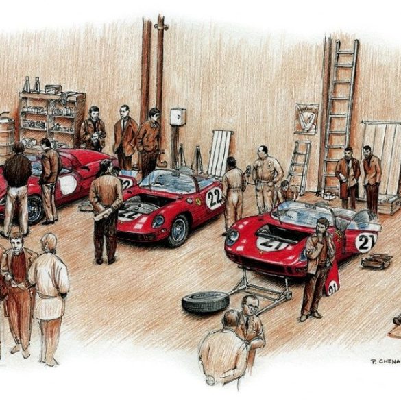 The Night Before Le Mans Artwork