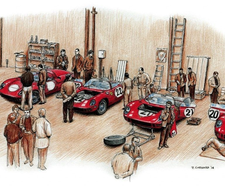 The Night Before Le Mans Artwork