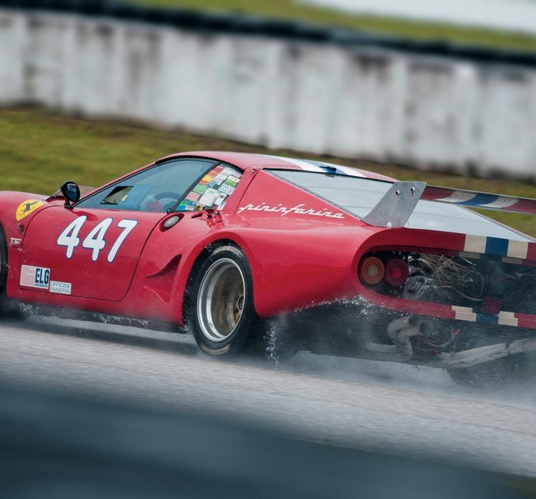 A closer look at the Fuchs Ferrari Boxer. Photo: Chuck Andersen