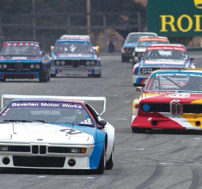 BMW’s Centennial was celebrated with a variety of M1s and 3.0 CSLs. Photo: Brad Fox