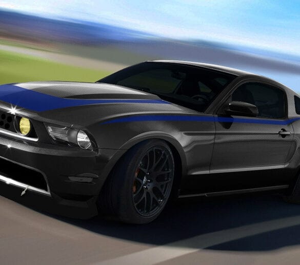 2009 Vaughn Gittin Jr. Mustang RTR-C