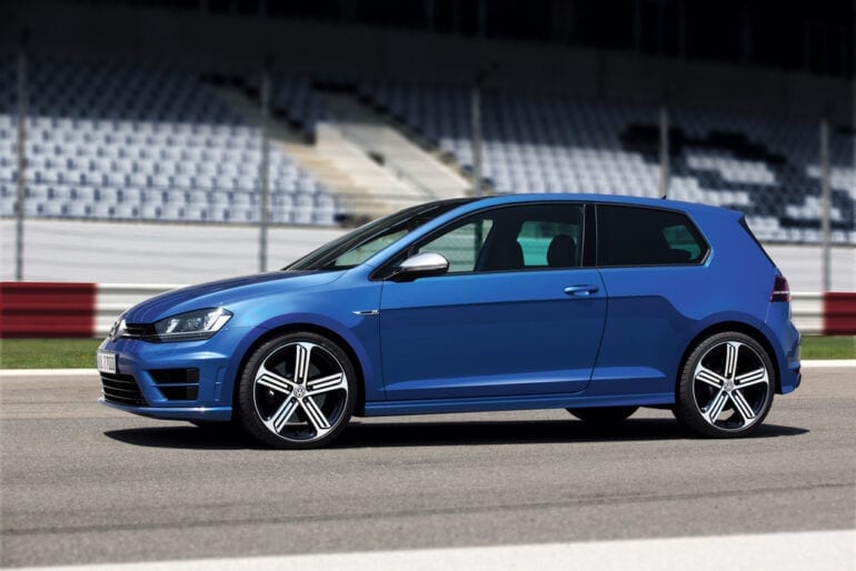 2014 golf r 1 4 mile