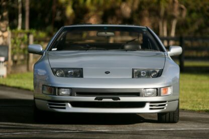 Front view of silver 1990 Nissan 300ZX Twin Turbo