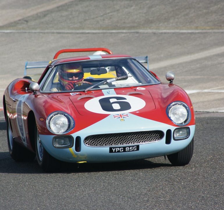 This 1964 Ferrari 250 LM was driven by “Box.” Photo: Thierry Lesparre