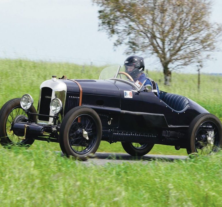 Here’s Richard Creasy’s tidy Amilcar G. Photo: John Lemm