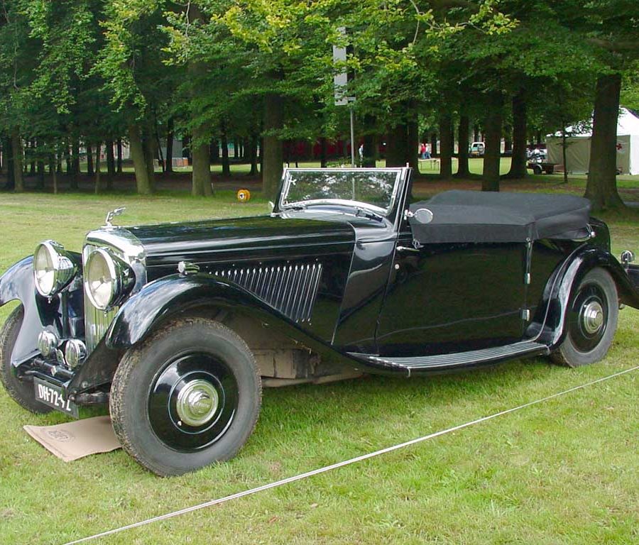 1934→1936 Bentley 3½ Litre