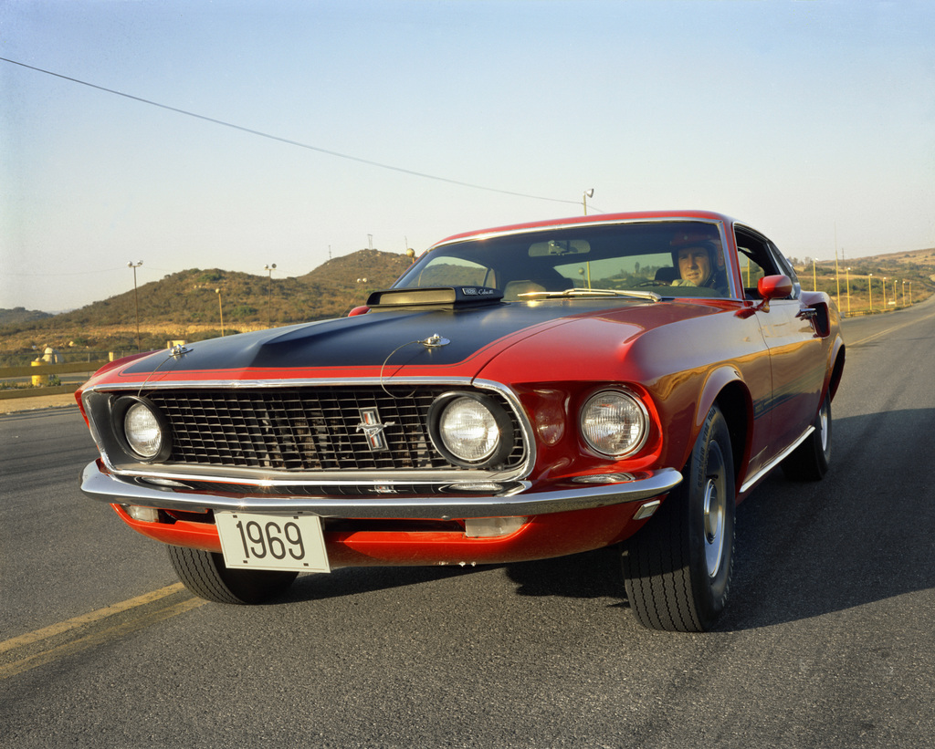 1969 mustang boss 302 black