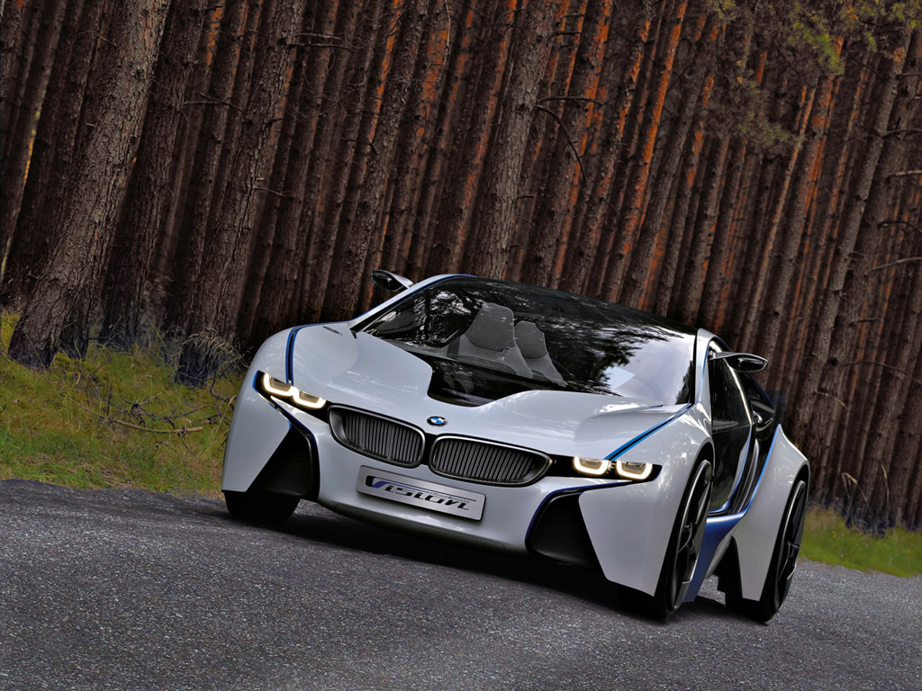 bmw vision efficientdynamics electric concept car