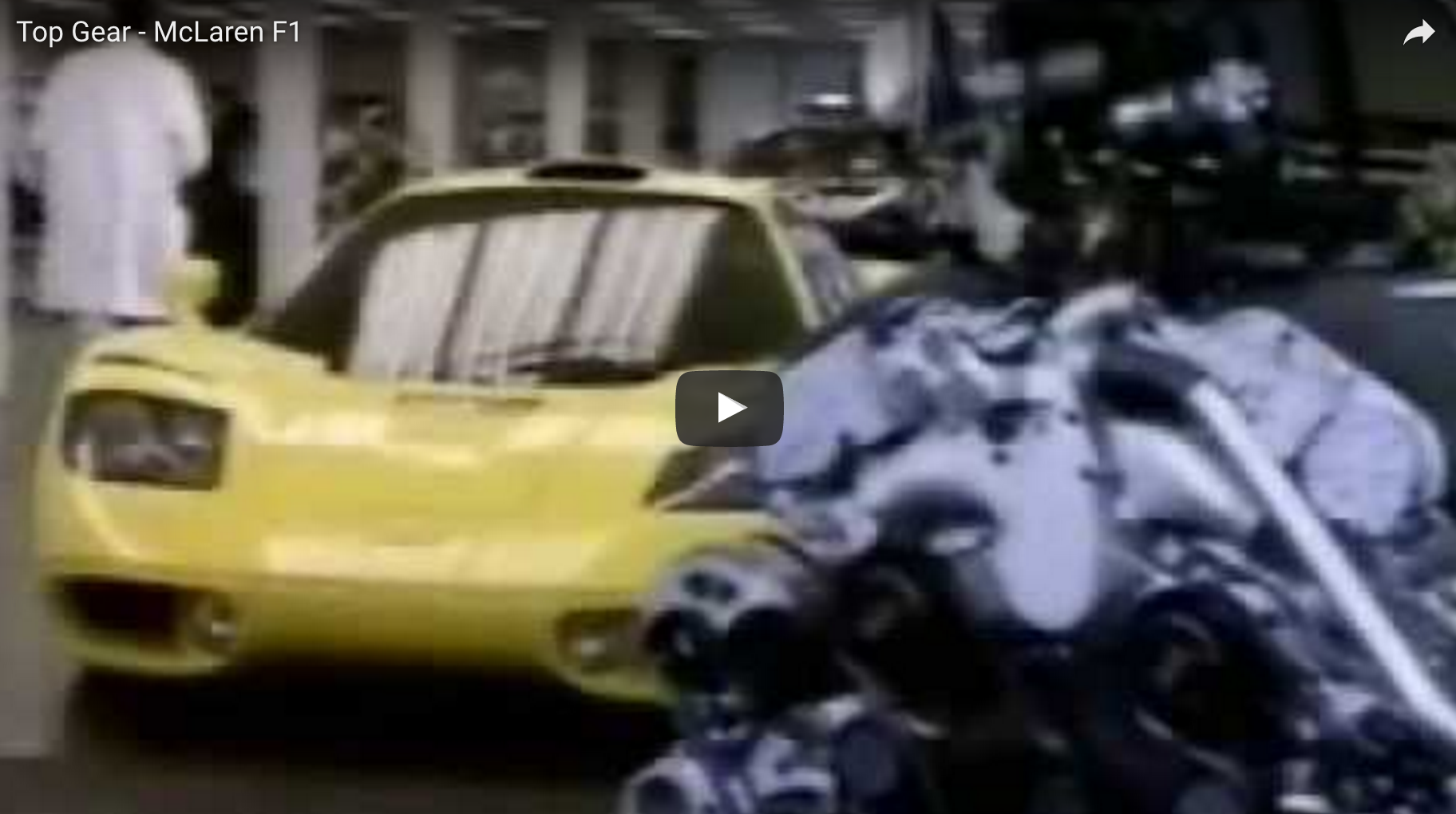 mclaren f1 video