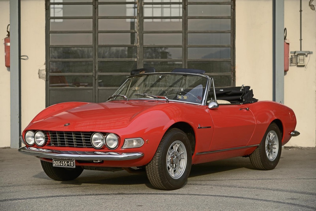 1966→1969 Fiat Dino 2000 Spider