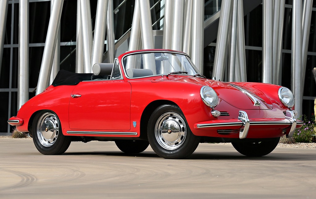 1964→1965 Porsche 356C/1600 Cabriolet