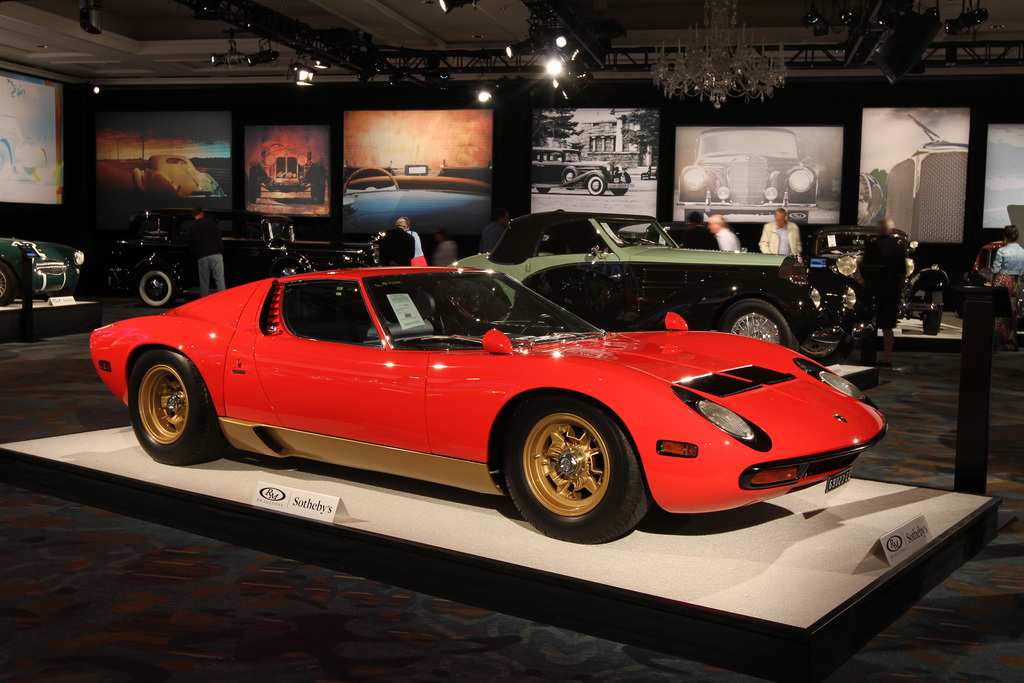 1971→1973 Lamborghini Miura P400 SV